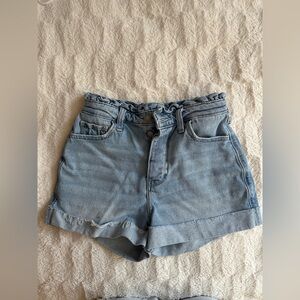Hollister Blue Denim Shorts